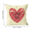 thumbnail image 2 of Funda de almohada para San Valentín, para sala de estar, sofá, dormitorio, decoración, 2 of 3