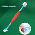 thumbnail image 4 of 4pcs Convenient Pet Toothbrushes Double-end Dog Tooth Cleaning Brushes Pet Teeth Cleaners, 4 of 8