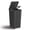 Black, variant on Outdoor Trash Can with Lid, Waterproof Resin Outdoor & Indoor Garbage Can, Large Kitchen Trash Can for Patio, Garage, Pool, Garden, Backyard, Deck, Kitchen, Black
