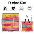 thumbnail image 2 of Bohemian Color Picnic Blanket Waterproof Outdoor Beach Blanket Hand-held Pad Suitable for Travel, Camping, Beach, Family Gatherings, 2 of 7