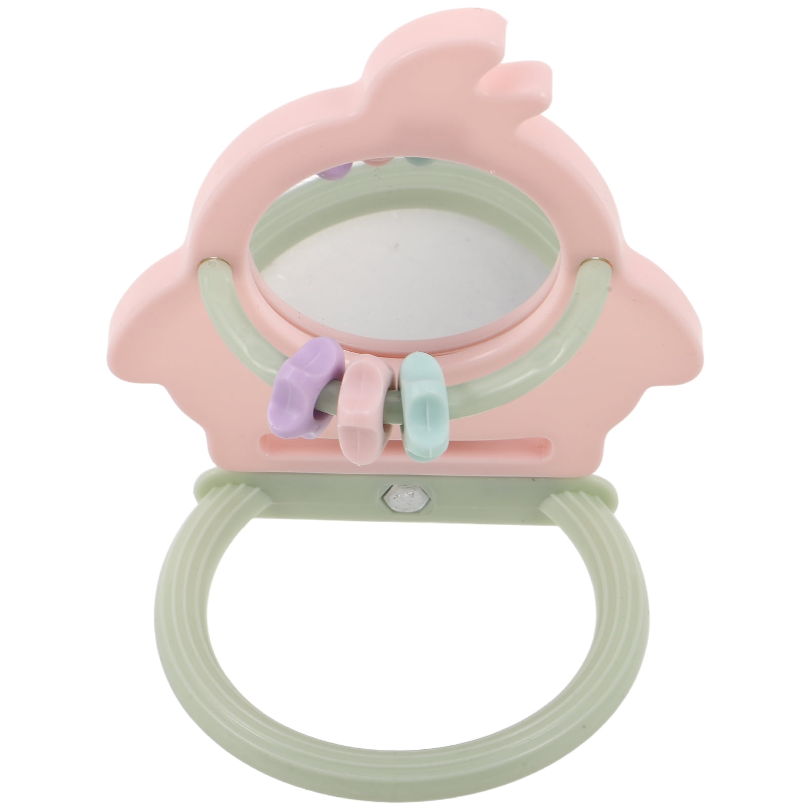 PTOOTP Small Bird Mirror with Sturdy Perch for Indoor Parrot Cage Accessories