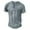 Gray1, variant on AHTJRT Men's Casual Retro Short Sleeve Henley Shirt with Distressed and Washed Look Blue M