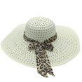 thumbnail image 2 of Cheers.US Women's Big Brim Sun Hat Floppy Foldable Bowknot Grass Hat Summer Beach Hat, 2 of 5