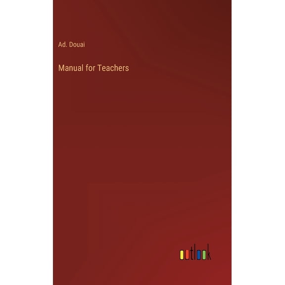 Manual for Teachers (Hardcover)