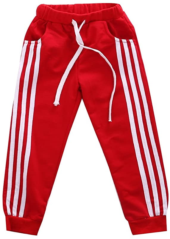 children's maroon jogging bottoms
