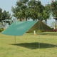 thumbnail image 2 of Wosthever Toldo de soporte para tienda de campaña, carpas de lona plegables multifunción, refugio solar a prueba de lluvia, fácil carpas Verde 3x4Conjunto de cortinas, 2 of 6