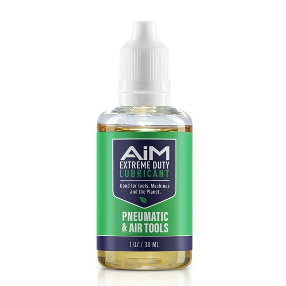 AiM Extreme Duty Lubricant | Pneumatic & Air Tools | 1oz precision | Tools to last | Non-Toxic & Odorless | by PlanetSafe Lubricants