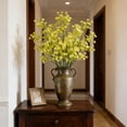thumbnail image 5 of Mini Artificial Flower Bud Bouquet, Delicate Mini Artificial Flower Bud Bouquet, Compact Faux Floral Bundle, Vase Filler Decor for Home Office Wedding Tabletop Arrangement, 5 of 5