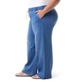 thumbnail image 3 of Gloria Vanderbilt Swan Series Women's Plus Drawstring Pull On Wide Leg Jeans, Sizes 0X-4X, 3 of 5