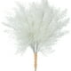 thumbnail image 1 of Nvzi 20 piezas de tallos de pino artificiales con purpurina para relleno de adornos de árbol de Navidad (blanco), 1 of 5