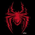 thumbnail image 2 of Men's Marvel Spider-Man: Miles Morales Glitch Logo  Graphic T-Shirt, 2 of 4
