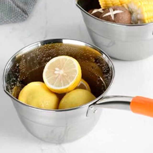 VONKY Stainless Steel Soup Ladle Made With Durability In Mind Multifunction Stainless Steel Water Scoop 16CM 1Set