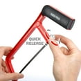 thumbnail image 3 of Swiss Tech 6"  Mini Hacksaw  ,Aluminum Frame, Bi-Metal Blade, 3 of 7