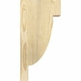 thumbnail image 3 of 4"W x 8"D x 16"H Alpine Rough Sawn Corbel, Douglas Fir, 3 of 9