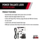 thumbnail image 3 of Cerradura Eléctrica para Portón Trasero Pop & Lock PL8547TAC Toyota Tacoma, 3 of 7