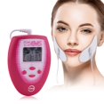 thumbnail image 2 of Masajeador Facial eléctrico adelgazante, entrenador de cara en V, ejercitador de mandíbula, levantamiento de la piel, estimulador muscular de pulso Facial EMS con almohadillas de electrodos, 2 of 4