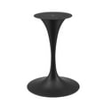thumbnail image 4 of Dining Table, Round, Wood, Black Dark Brown, Modern Contemporary Urban Design, Kitchen Room Cafe Bistro Restaurant Hospitality, 4 of 6