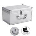thumbnail image 5 of Organizador de Caja de Herramientas de Espuma, Maletín de Aluminio para Herramientas Mecánicas y de Ferretería, 23 X 15 X 12,5 cm., 5 of 5