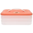 thumbnail image 4 of Box Dumpling Storage Container Fridge Food Refrigerator Freezer Organizer Bacon Dumplings Containers Lid Meat  Keeper, 4 of 7