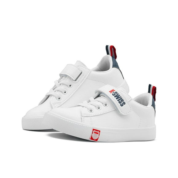 Tenis K-Swiss Trinity Blanco Para Niño Estilo Casual 13-16 blanco 14