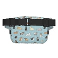 thumbnail image 3 of Easygdp Dog Pets Fanny Packs para Mujeres y Hombres, Bolsa de Cinturón, Bolsos de Cruz para Trabajo/Correr/Senderismo, 3 of 9