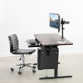 thumbnail image 4 of VIVO Espresso Wood 60 x 24 inch Universal Table Top for Sit to Stand Desk Frames, 4 of 6
