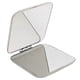 thumbnail image 1 of FELTECHELECTR Espejo cosmético plegable mini espejo de bolsillo espejo de maquillaje portátil de doble cara, 1 of 7