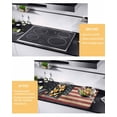 thumbnail image 2 of Large Induction Cooktop Protector Mat 4th of July Stove Top Covers for Electric Stove, Independence Day Farmhouse American Flag Decorative Stove Burner Cover Mats, Glass Top Stove Cover, 2 of 7