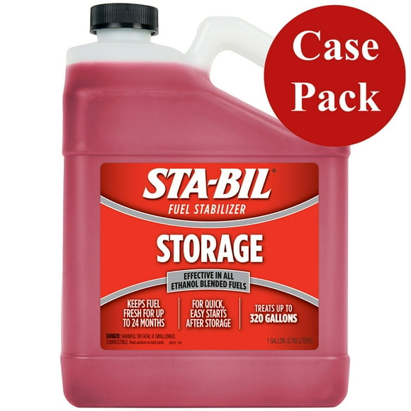 Estabilizador de combustible STA-BIL 22213CASE, 1 galón (3,78 L), caja de 4