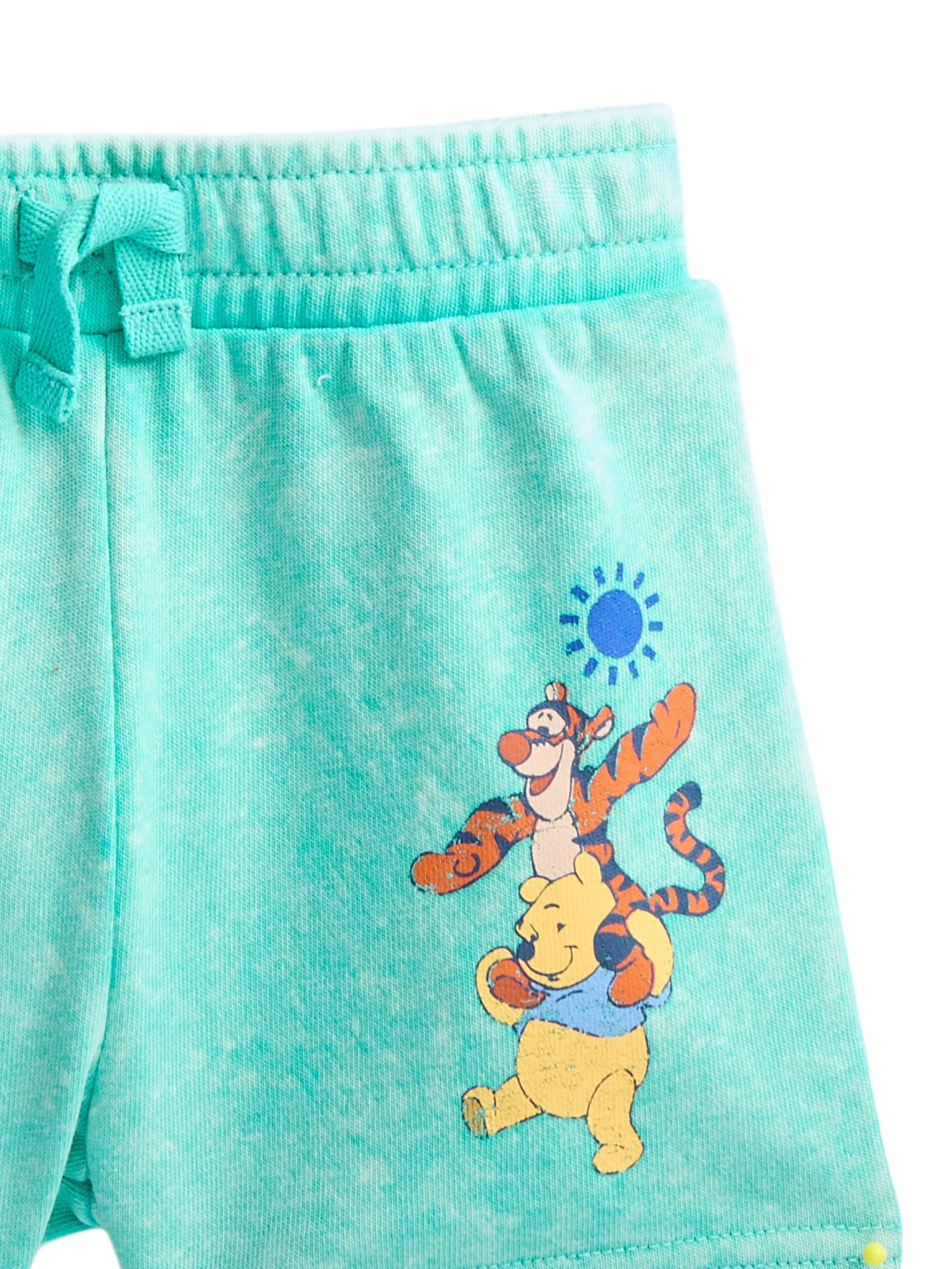 Winnie the Pooh Baby Boys Sleeveless Graphic Tank Top and Shorts Set, 2-Piece, Sizes 0/3M-24M