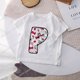 thumbnail image 1 of Camiseta de Hello Kitty para niños y niñas, playera Kawaii con combinación de letras y nombres, ropa informal con dibujos animados de Anime, 1 of 4