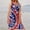 1# Wine Sundresses for Women, variant on Dyegold Sundresses for Women Casual Beach - Womens Patriotic Dresses Casual Round Neck Sleeveless 4th of July Midi Sundresses Ruffle A-Line Graduation Dresses