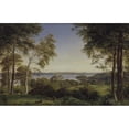 thumbnail image 2 of P. C. Skovgaard 24x17 Gold Ornate Framed and Double Matted Museum Art Print Titled - View of Skarre so (1844 - 1845), 2 of 4