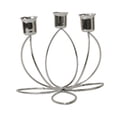 thumbnail image 4 of Candelabro de metal Gloria candelabro elegante para 3 velas, 4 of 9