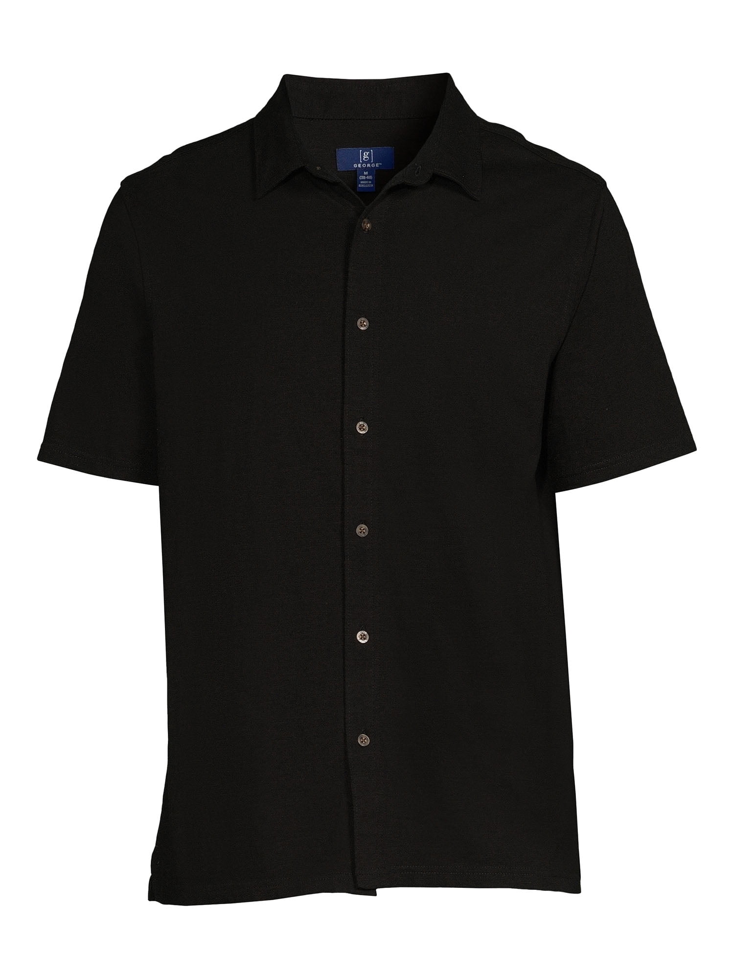George Men’s Knit Button Down Shirt, Sizes S-3XL