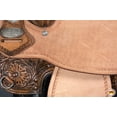 thumbnail image 7 of 17 In Western Horse Saddle Hilason In American Leather Flex Tree Barrel Trail, 7 of 7