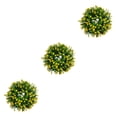 thumbnail image 4 of Toystoory Guirnalda de de guirnalda de plantas artificiales, aro de ratán, decoración de hojas verdes de verano para puerta delantera, boda, Type1 NO1, 4 of 6