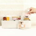 thumbnail image 3 of yuksok 1 Storage with Divider Compartments, Multi Grid PP Creative Workspaces, Portable Beige, 3 of 9