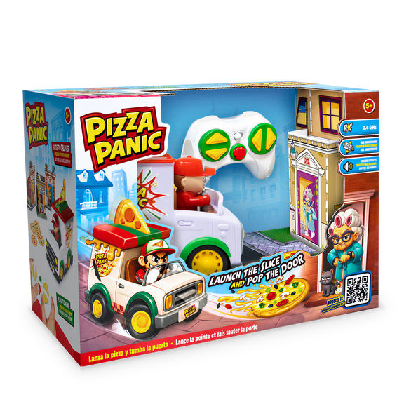 Pizza Panic! The Remote Control Delivery Van. Hilarious Pizza-Launching Action for Kids Ages 5 