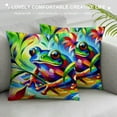 thumbnail image 3 of Leisuo Throw Pillow Cover, Cute Tropical Palm Trees Decorative Couch Pillow Case Farmhouse Cushion Covers for Bedroom Home Dorm Car, 3 of 5