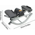 thumbnail image 6 of Rock Stepper Side to Side, Rock Stepper Machine for Exercise at Home- with Digital Display, Workout Machine for Legs & Glutes, Mini The Rock Stepper for Home Apartment Dorm Office(#A), 6 of 12