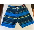 thumbnail image 2 of SPEEDO Mens Blue Printed Stretch Shorts, XL, 2 of 5