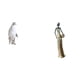 thumbnail image 1 of Figura de pingüino de resina, estatua de animal para inauguración de la casa, mesa, bar, dormitorio, oficina, adorno decorativo de mujer tribal africa, 1 of 8