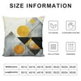 thumbnail image 6 of JEUXUS 2-Piece Short Plush Pillowcase Set Black Gold Mountain Scenery White, 6 of 6