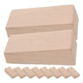 thumbnail image 4 of KAKOWELY Accessoires de Poignée de Hache 10 Pcs Houe à Main en Bois Pièces de Houe Réparation de Houe à Main Fixation de Coin pour Houes de Jardin Accessoires de Remplacement, 4 of 5