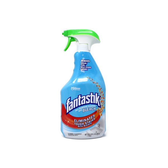 Fantastik All-Purpose Cleaner, With Bleach, 32 Fl Oz - 8 Pack