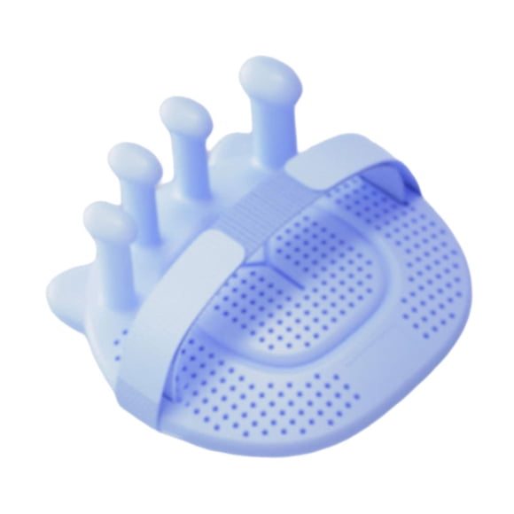 Separador de dedos ergonómico, corrector portátil para hombres y mujeres Azul