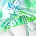 thumbnail image 4 of Babysbule Swimsuits for Women Clearance Women's Bikini Print Set Swimsuit Three Piece Filled Bra Swimwear Beachwear, 4 of 6