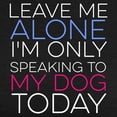 thumbnail image 3 of CafePress - I'M Only Speaking To My Dog Today T Shirt Wome - Womens Tri-blend T-Shirt, 3 of 4