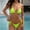Green, variant on Bikini Sets,Bathing Suit Women's Lace Mesh String Bikini Strap Backless Sexy Two Piece Swimsuit Thong Bikini Sets,Sexy Bikini,Two Piece Swimsuit Yellow M